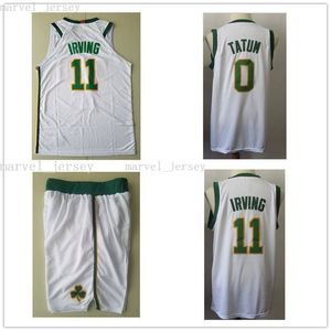 Stitched custom 2019 11 Irvine 0 tatun white Jersey women youth mens basketball jerseys XS-6XL NCAA