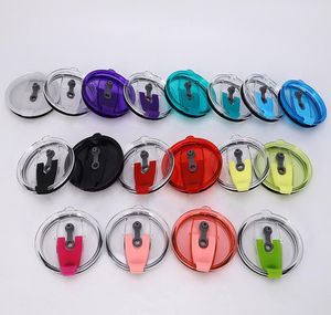 18 colori 30Oz 20Oz Coperchi a prova di perdite Coperchi per tazze senza stelo a prova di schizzi Bicchieri trasparenti per perdite Si adatta perfettamente alle tazze Consegna rapida Vssre