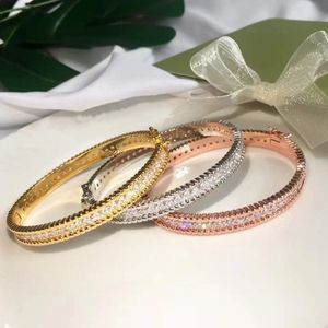 Pulseiras de amizade para meninas charme pulseira de ouro diamante tênis pulseira de prata de alta qualidade chapeamento latão luxo mulheres jóias personalizadas cuff bracelete designer