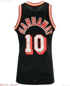 Özel dikişli Tim Hardaway #10 1996-97 Jersey XS-6XL Mens Gerileme Basketbol Formaları Erkek Kadın Gençlik