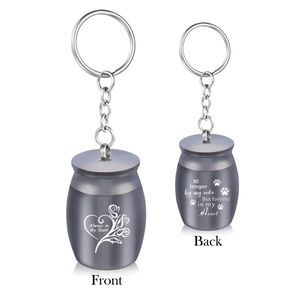 30x40mm PAWS Tryck urnhalsband Memorial Urn för Ashes Cremation Urn för husdjur/mänsklig aska Keepsake Keychain