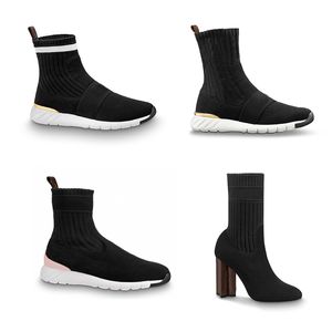 Heißer Verkauf – Designer Aftergame Sneaker Stiefel Damen Socken Knöchel Martin Stiefel Stretch Speed Schuhe High Heel Silhouette Ankle Booties Winterschuh