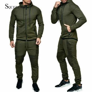 Herren -Tracksuits 2 Teile Sets Training Anzug Sport Wear Autumn Running Tracksuit Männer Sweatshirt Sportset Fitnessstudio 2022