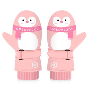 Wholesale-Children Winter Warm Gloves Kids Skiing Gloves Windproof Snow Glove Waterproof For Skiing Cycling Climbing