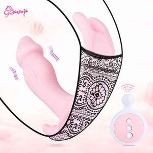 G Spot Dildo Vibrator Пополнить Беспроводной пульт дистанционного управления Носимый Strapon Clit Вибрационные трусики Секс-игрушки для женщин 0216