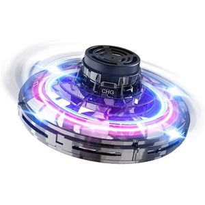 Roclub Flynova Flying Spinner Mini UFO Drone Hand Operated Flyorb Fly Fidget Toys Children Kids Adult Christmas Birthday Gift 220216