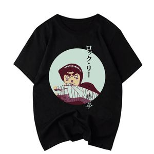 Rock Lee Drunken Fist Färgglada färgstänkar och droppar sommar Män Mode Rolig T-shirt T-shirt Hipster Tshirt Design Toppar