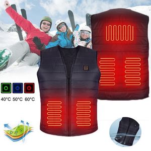 Jaquetas de esqui lavável lavável usb infravermelho aquecimento elétrico coletes à prova d 'água homens mulheres inverno térmico térmico vestuário quente motocicleta skiing1