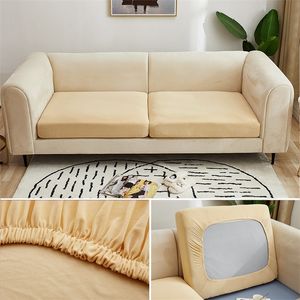 Sofá assento coxim cobertura sofá-cama sofá sofá protetor de móveis Caso Decoração elástica de sofá elástico assento capa slipcover lj201216