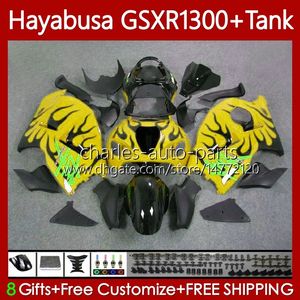 鈴木GSXR用HAYABUSA 1300CC GSXR-1300 1300 CC 02 03 04 05 06 07 07 06 07 06 07 06 07 06 07 Body 74NO.274 GSX-R1300 Yellowflames GSX R1300 96-07 GSXR1300 96 1996 1997 1997 1999 2000 2000 2000 2000 2000 2000