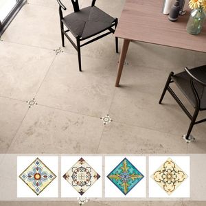 Piastrelle per pavimenti in piastrelle di ceramica Carte da parati soggiorno riparo adesivo decorativo diagonale adesivi per pavimenti da bagno decorativi creativi