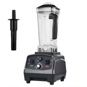 Mixer, robust, handelsübliche Qualität, 3 PS, 2200 W, Timer, Entsafter, Obst, Küchenmaschine, Eis, Smoothies, BPA-frei, 2 l Glas