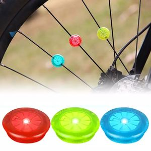 Bike Flashing Light lamp bicycle spoke lamp with battery waterproof bicycle wheel lamp safe riding easy to install bicycle tire Light