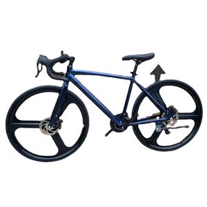 Linea interna Design 700c Bici da strada in lega di alluminio Bicicletta 21 velocità Biciclette con ruote a tre raggi con cicli di telaio saldato