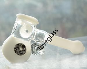 14cm length Smoke Pipe smoking accessories bubbler glasses oil burner pipe Glass Water Bongs dab rig