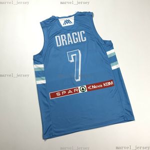 Günstige Vintage Goran Dragic #7 Slovenija Basketball-Trikots, individuelle Namen, Weihnachtsgeschenk, Herren, Damen, Jugend, XS-5XL