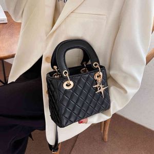 Online Popular Small Bag Women 2021 New Trendy Korean Versatile Messenger Bag Fashion Ins Portable Princess