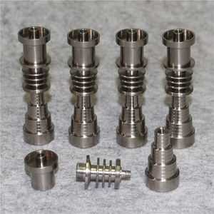 Ferramentas de mão Universal Titanium Universal Ti GR2 unhas articulação 10mm 14mm 18mm masculino para fêmea para Dab Rig Glass Water Bong