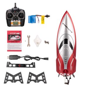 2.4G 4CH High Speed ​​Racing Boat 30 km/h med läge Switch Self Righting Surfing RC Boat 150m RC Distance RC Speedboat Racing till