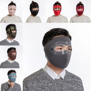 Wholesale balaclava face mask for sale - Group buy New Fashion Winter Face Mask Fleece Lined Thick Earmuffs Balaclava Neck Warmer Windproof Ski Masks for Outdoor Sports Party Masks FY9223