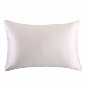 100% Nature Mulberry Silk Pillow Case P Blottle Kudde kuddfodral för frisk standard Queen King252378