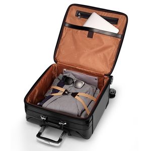 Koffer, Handgepäck, Reisetasche, Handgepäck, Geldbörse, Koffer, Luxus-Kofferraumtasche, Spinner, Universalrad, Mono-Gramm-Reisetasche, Trolley-Koffer, quadratische Größe