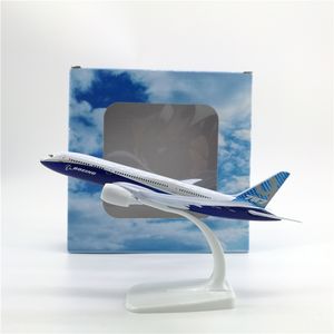 Wholesale souvenirs products for sale - Group buy 20cm Boeing B787 Prototype Metal Simulation Airplane Model Finished Product Static Gift Souvenir Decoration Collection