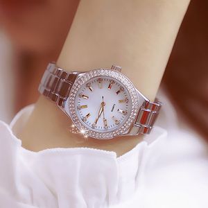 Casual Ladies Quartz Watch 35mm Life Relógios de ouro à prova d'água Fashion Silver Wristwatch de qualidade perfeita