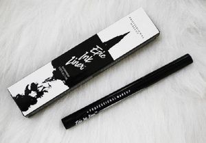 Düşük fiyat Epic Mürekkep Kalemi Siyah eyeliner kalem Başlı makyaj sıvısı Siyah Renk göz kalemi su geçirmez Kozmetik Uzun Ömürlü