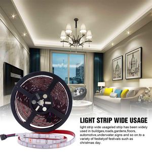 Consegna veloce 5M RGB 5050 Striscia LED impermeabile SMD 44 Tasti Luce wireless remota Wifi Illuminazione flessibile