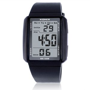 시계 럭셔리 Wemen 100M Relogio Masculino LED 디지털 다이빙 수영 Reloj Hombre Sport Watch Stomergible Wristwatch 201114