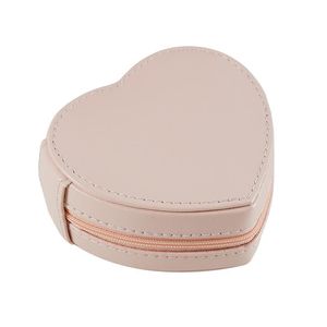 2022 new Simple Leather Careful Jewelry Box Necklace Ring Bracelet Earring Portable Travel Storage Gift