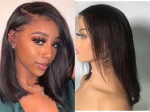 Populär Straight Bob peruk till salu Högkvalitativ grossist Hårförsäljare 100% Virgin Human Hair For Lady