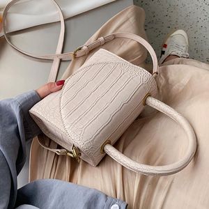 Sacos de ombro Padrão de pedra PU couro crossbody para mulheres 2021 qualidade de luxo saco simples senhora desenhador bolsas de bolsas