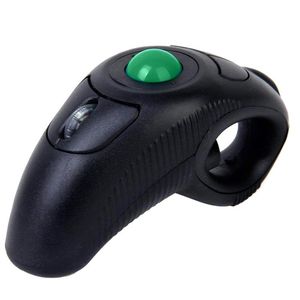 Move USB 2.4GHz dedo sem fio Mouse de trackball de dedo para PC laptop qjy99