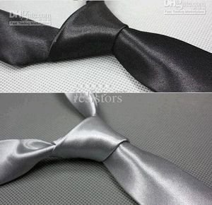Neue Casual Slim Plain Herren Solide Skinny Hals Party Hochzeit Krawatte Silk Krawatte 2021
