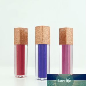 50 sztuk 5 ml Kwadratowy Matowy Lip Gloss Rurki DIY Pusty Kosmetyczni Pojemnik Butelki Refillable Butelka Płynna Pomadka Butelka