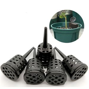 Gödselmedel Mesh Baskets Garden Supplies Nursery Pots Portable Aquarium med lock som planterar näringskoppar för Bonsai XBJK2202