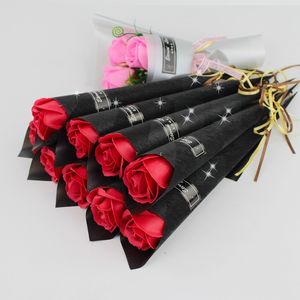 Flower Soap Flower Valentine's Day Birthday Christmas Gift Sets For Women Wedding Decoration 14 Styles Artificial Rose T3I51575