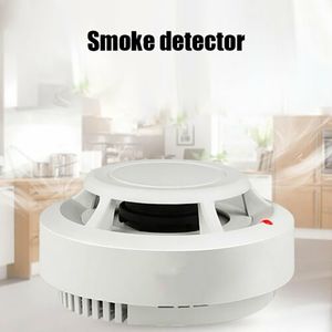 High Sensitive Smoke Detector Wireless Photoelectric Smoke Detector For Home Usage Fire Alarm System Smoke Alarm