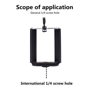 Tripods Universal Mobile Phone Cellphone Clip Clamp Holder Stand U Slot Mount Self-timer Bracket Rack Tripod Accessories Access High Quality