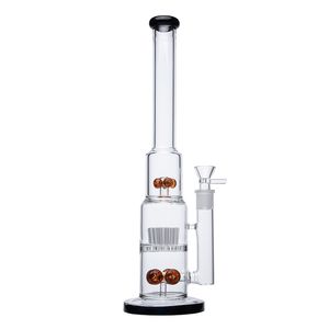 Articulação de Tubo de Tubo hetero 18mm Junta feminina com sprinkler perc plataforma de petróleo cruzado Cruz PecoLator Glass Bong Smooth Dab Plays com tubulações de água de tigela WP2232