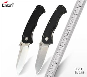 Enlan Bee EL-14/EL-14B high performance tactical folding knife 8CR13mov blade G10 handle camping hunting outdoor EDC tools