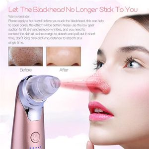 Neues elektrisches Gesichtsmassagegerät Akne Mikrodermabrasion Vakuumsaugmaschine Tiefenreinigung IPL-Behandlung Peeling Haut Schönheitsgerät S46