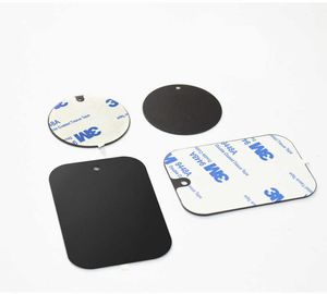 Metallplatte Universelles Ersatz-Metallplatten-Set mit selbstklebender magnetischer Autohalterung, magnetischer Auto-Handy-Ständer