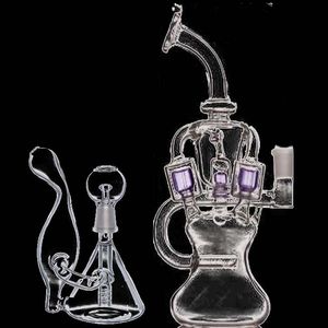 narghilè riciclatore di vetro bong tubi per fumare olio dab rig