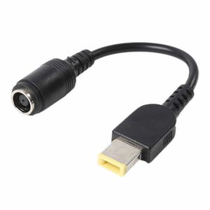 Wholesale charger ends for sale - Group buy Charger Power Converter Cable Adapter mm Round Jack to mm Square End for Lenovo ThinkPad