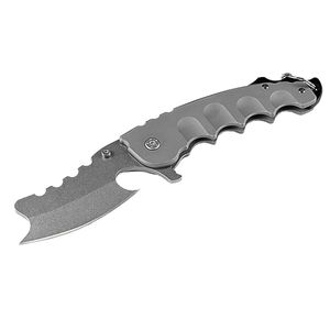 Tactical Folding Knife 8Cr13 Stone Wash Blade Steel Handle Outdoor Camping Hiking Survival Gear H5350