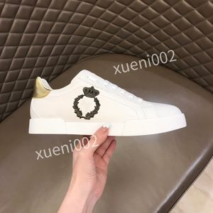 2022 Top Quality Womens mens boots Luxurys Designers Shoes White Printed Calf Leather Casual Shoe Trainers Runner Time shoes 39-45 2dj211204