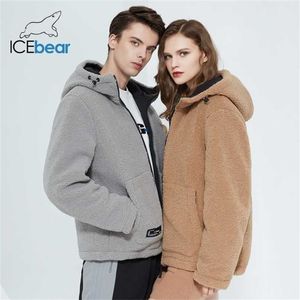 冬の女性のジャケット短い綿のコート極羊毛ユニセックスブランドのブランドのブランドの服MWC20966D 211216